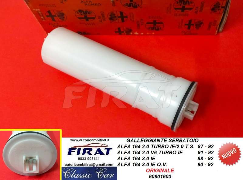 GALLEGGIANTE SERBATOIO ALFA 164 TURBO (60801603)